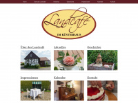 landcafe-lenglern.de Webseite Vorschau