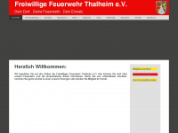 ff-thalheim.de Webseite Vorschau