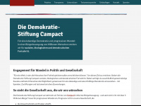 demokratie-stiftung-campact.de Webseite Vorschau