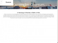 quantum-karriere.de Webseite Vorschau