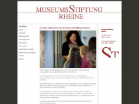 museumsstiftung-rheine.de Webseite Vorschau