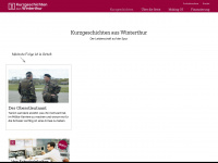 kurzgeschichten-aus-winterthur.ch Webseite Vorschau