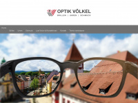 optik-voelkel.de Webseite Vorschau