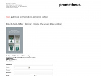 prometheus-verlag.de Webseite Vorschau