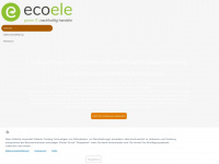 ecoele.de Webseite Vorschau