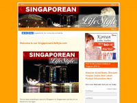 singaporeanlifestyle.com Webseite Vorschau