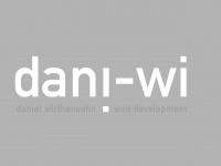 dani-wi.ch Webseite Vorschau