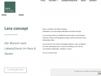 lera-concept.ch Webseite Vorschau
