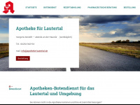 apotheke-gadernheim.de Webseite Vorschau