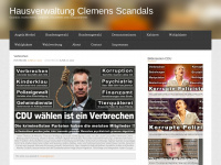 hausverwaltungclemens.wordpress.com Webseite Vorschau