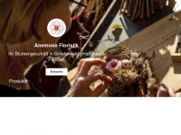 anemone-floristik.ch Webseite Vorschau