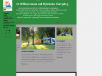 bjoerkebo-camping.com Webseite Vorschau