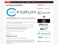 cae-forum.com Webseite Vorschau