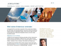 icerunner.ch Webseite Vorschau