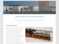 hos-modellbahntechnik.de Webseite Vorschau