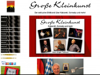 grossekleinkunst.com Webseite Vorschau