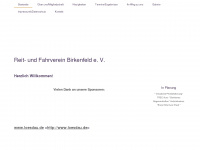 rv-birkenfeld.de Webseite Vorschau