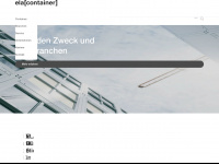 ela-container.at Webseite Vorschau