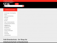 volk-brandschutz.shop Webseite Vorschau