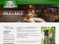 wild-laedle.de Webseite Vorschau