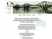 cstranslate.com Webseite Vorschau