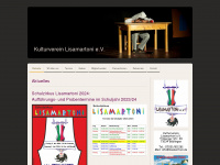 lisamartoni.de Webseite Vorschau