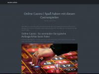 casino-online.tech Webseite Vorschau