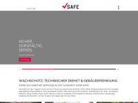 safe-wachschutz.de Webseite Vorschau