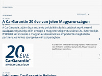 cargarantie.com Webseite Vorschau