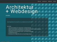 architektur-webdesign.de Webseite Vorschau