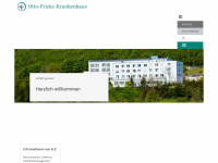 otto-fricke-krankenhaus.de Webseite Vorschau