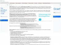 php-cli.com Webseite Vorschau