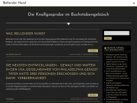 bellenderhund.info Webseite Vorschau