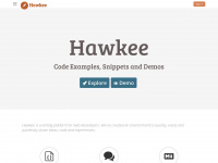 hawkee.com Webseite Vorschau
