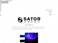 sator-group.de Webseite Vorschau
