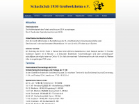 schachclub-grosswelzheim.de Webseite Vorschau