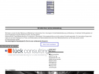 lueck-consulting.de Webseite Vorschau