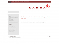 karda.biz Webseite Vorschau