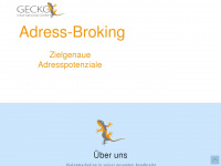 gecko-international.com Webseite Vorschau