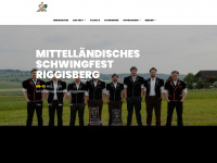 schwingfest-riggisberg.ch Webseite Vorschau