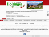 holzinger-speck.at Webseite Vorschau