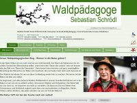 sebastians-waldpädagogik.at Webseite Vorschau