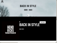 hendricksthehatmaker.ch Webseite Vorschau