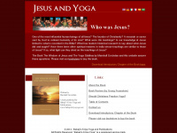 jesusandyoga.net Webseite Vorschau