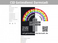 csd-gottesdienst-darmstadt.de Webseite Vorschau