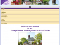 ev-kirche-bauschheim.de Webseite Vorschau