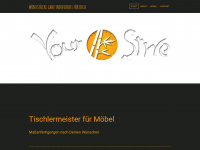 yourstyle-moebeltischlerei.de Webseite Vorschau