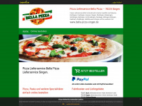 bella-pizza-singen.de Webseite Vorschau