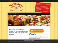 pizza-service-voehringen.de Webseite Vorschau