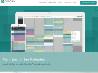 cenplex.ch Webseite Vorschau